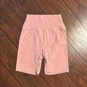 Buff Bunny Women's Pink Biker Legacy Shorts